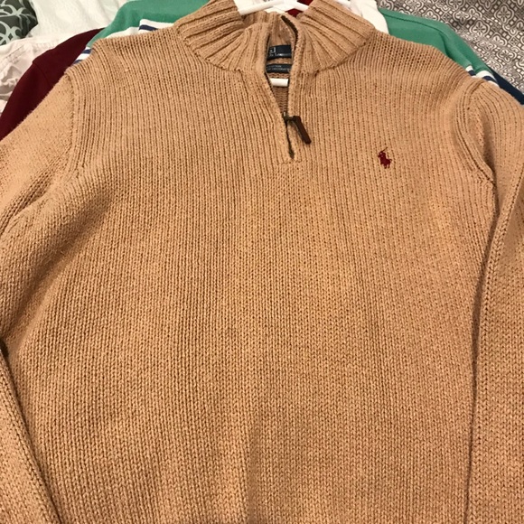 3 quarter zip sweater